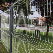 Cheap Pvc Coated 3d Welded Wire Mesh Fence Panel With Curve